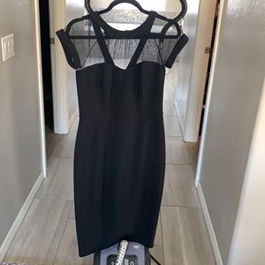 Maggy London size 4 black cocktail dress